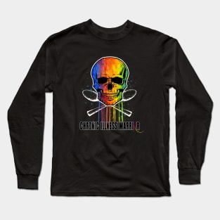 Chronic Illness Warrior - Skull & Spoons Long Sleeve T-Shirt